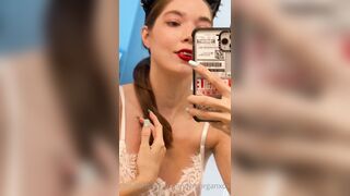 Mandymorganxoxo (Mandy) OnlyFans Leaks Softie e-slut at Daddy's Service Porn Video 24