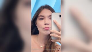 Mandymorganxoxo (Mandy) OnlyFans Leaks Softie e-slut at Daddy's Service Porn Video 28