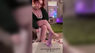 Thiccameron (Cam) OnlyFans Leaks Sweet Little Redhead with a Pussy Worship Kink Porn Video 383