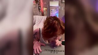 Thiccameron (Cam) OnlyFans Leaks Sweet Little Redhead with a Pussy Worship Kink Porn Video 383