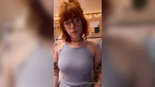 Thiccameron (Cam) OnlyFans Leaks Sweet Little Redhead with a Pussy Worship Kink Porn Video 303