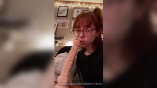 Thiccameron (Cam) OnlyFans Leaks Sweet Little Redhead with a Pussy Worship Kink Porn Video 338