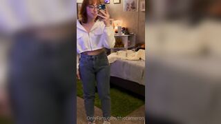 Thiccameron (Cam) OnlyFans Leaks Sweet Little Redhead with a Pussy Worship Kink Porn Video 55