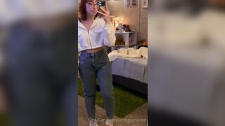 Thiccameron (Cam) OnlyFans Leaks Sweet Little Redhead with a Pussy Worship Kink Porn Video 55