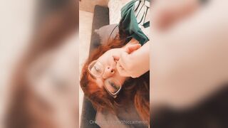 Thiccameron (Cam) OnlyFans Leaks Sweet Little Redhead with a Pussy Worship Kink Porn Video 118