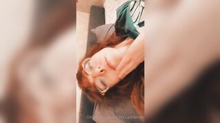 Thiccameron (Cam) OnlyFans Leaks Sweet Little Redhead with a Pussy Worship Kink Porn Video 118