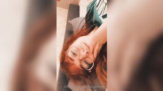 Thiccameron (Cam) OnlyFans Leaks Sweet Little Redhead with a Pussy Worship Kink Porn Video 118