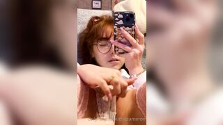 Thiccameron (Cam) OnlyFans Leaks Sweet Little Redhead with a Pussy Worship Kink Porn Video 221
