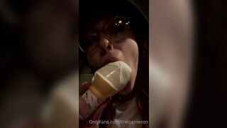 Thiccameron (Cam) OnlyFans Leaks Sweet Little Redhead with a Pussy Worship Kink Porn Video 9