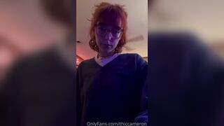 Thiccameron (Cam) OnlyFans Leaks Sweet Little Redhead with a Pussy Worship Kink Porn Video 111