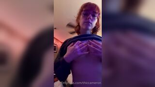 Thiccameron (Cam) OnlyFans Leaks Sweet Little Redhead with a Pussy Worship Kink Porn Video 111