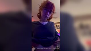 Thiccameron (Cam) OnlyFans Leaks Sweet Little Redhead with a Pussy Worship Kink Porn Video 111