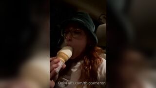 Thiccameron (Cam) OnlyFans Leaks Sweet Little Redhead with a Pussy Worship Kink Porn Video 10