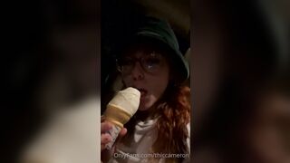Thiccameron (Cam) OnlyFans Leaks Sweet Little Redhead with a Pussy Worship Kink Porn Video 10