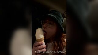 Thiccameron (Cam) OnlyFans Leaks Sweet Little Redhead with a Pussy Worship Kink Porn Video 10