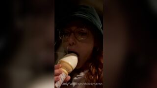 Thiccameron (Cam) OnlyFans Leaks Sweet Little Redhead with a Pussy Worship Kink Porn Video 10