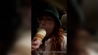 Thiccameron (Cam) OnlyFans Leaks Sweet Little Redhead with a Pussy Worship Kink Porn Video 10