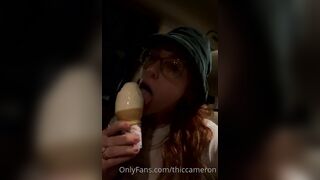 Thiccameron (Cam) OnlyFans Leaks Sweet Little Redhead with a Pussy Worship Kink Porn Video 10