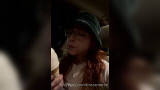 Thiccameron (Cam) OnlyFans Leaks Sweet Little Redhead with a Pussy Worship Kink Porn Video 10