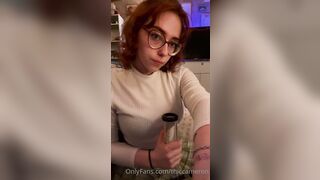 Thiccameron (Cam) OnlyFans Leaks Sweet Little Redhead with a Pussy Worship Kink Porn Video 360