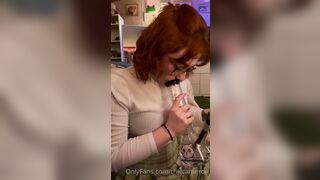 Thiccameron (Cam) OnlyFans Leaks Sweet Little Redhead with a Pussy Worship Kink Porn Video 360