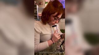 Thiccameron (Cam) OnlyFans Leaks Sweet Little Redhead with a Pussy Worship Kink Porn Video 360