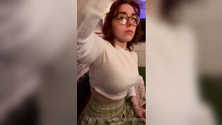 Thiccameron (Cam) OnlyFans Leaks Sweet Little Redhead with a Pussy Worship Kink Porn Video 360