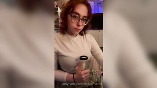 Thiccameron (Cam) OnlyFans Leaks Sweet Little Redhead with a Pussy Worship Kink Porn Video 360