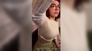 Thiccameron (Cam) OnlyFans Leaks Sweet Little Redhead with a Pussy Worship Kink Porn Video 360