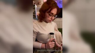 Thiccameron (Cam) OnlyFans Leaks Sweet Little Redhead with a Pussy Worship Kink Porn Video 360