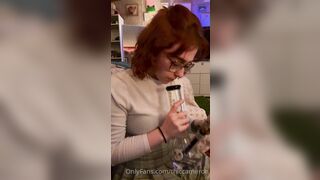 Thiccameron (Cam) OnlyFans Leaks Sweet Little Redhead with a Pussy Worship Kink Porn Video 360