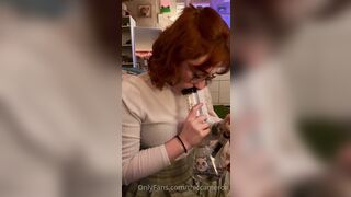 Thiccameron (Cam) OnlyFans Leaks Sweet Little Redhead with a Pussy Worship Kink Porn Video 360
