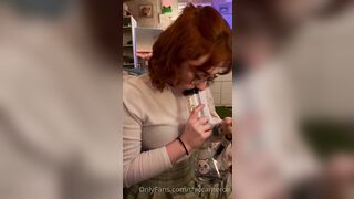 Thiccameron (Cam) OnlyFans Leaks Sweet Little Redhead with a Pussy Worship Kink Porn Video 360