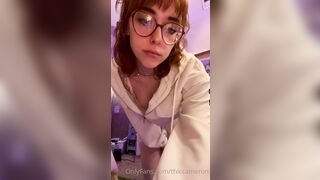 Thiccameron (Cam) OnlyFans Leaks Sweet Little Redhead with a Pussy Worship Kink Porn Video 41