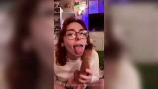 Thiccameron (Cam) OnlyFans Leaks Sweet Little Redhead with a Pussy Worship Kink Porn Video 357