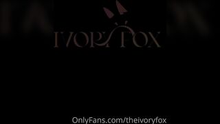 Theivoryfox (Ivory Fox) OnlyFans Leaks huge nerd, psych major, sweet tooth Porn Video 51