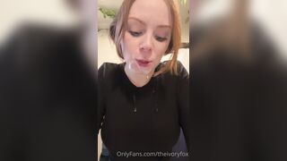 Theivoryfox (Ivory Fox) OnlyFans Leaks huge nerd, psych major, sweet tooth Porn Video 64
