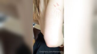 Theivoryfox (Ivory Fox) OnlyFans Leaks huge nerd, psych major, sweet tooth Porn Video 52