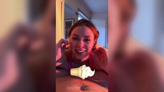 Theivoryfox (Ivory Fox) OnlyFans Leaks huge nerd, psych major, sweet tooth Porn Video 24