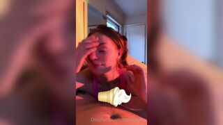 Theivoryfox (Ivory Fox) OnlyFans Leaks huge nerd, psych major, sweet tooth Porn Video 24