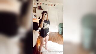 Theivoryfox (Ivory Fox) OnlyFans Leaks huge nerd, psych major, sweet tooth Porn Video 130