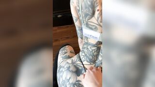 Lunaluck (Luna Luck) OnlyFans Leaks Petite Redhead with Tons of Tattoo Porn Video 253