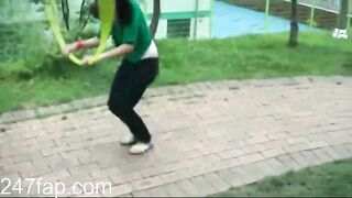 self-touching Asian Amateur 98