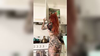 Lunaluck (Luna Luck) OnlyFans Leaks Petite Redhead with Tons of Tattoo Porn Video 82