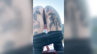 Lunaluck (Luna Luck) OnlyFans Leaks Petite Redhead with Tons of Tattoo Porn Video 56