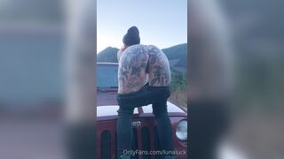 Lunaluck (Luna Luck) OnlyFans Leaks Petite Redhead with Tons of Tattoo Porn Video 56