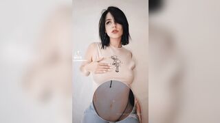 Sarahlashe (Sarah Lashe) OnlyFans Leaks Dark Haired Girl from Quebec 34