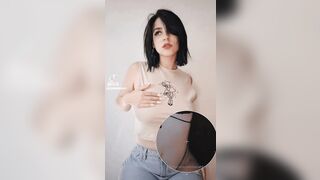 Sarahlashe (Sarah Lashe) OnlyFans Leaks Dark Haired Girl from Quebec 34