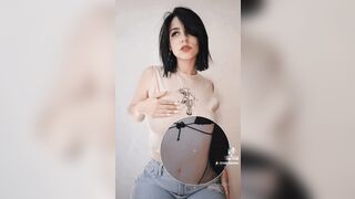 Sarahlashe (Sarah Lashe) OnlyFans Leaks Dark Haired Girl from Quebec 34