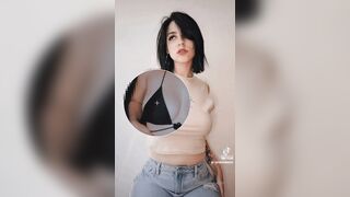 Sarahlashe (Sarah Lashe) OnlyFans Leaks Dark Haired Girl from Quebec 34